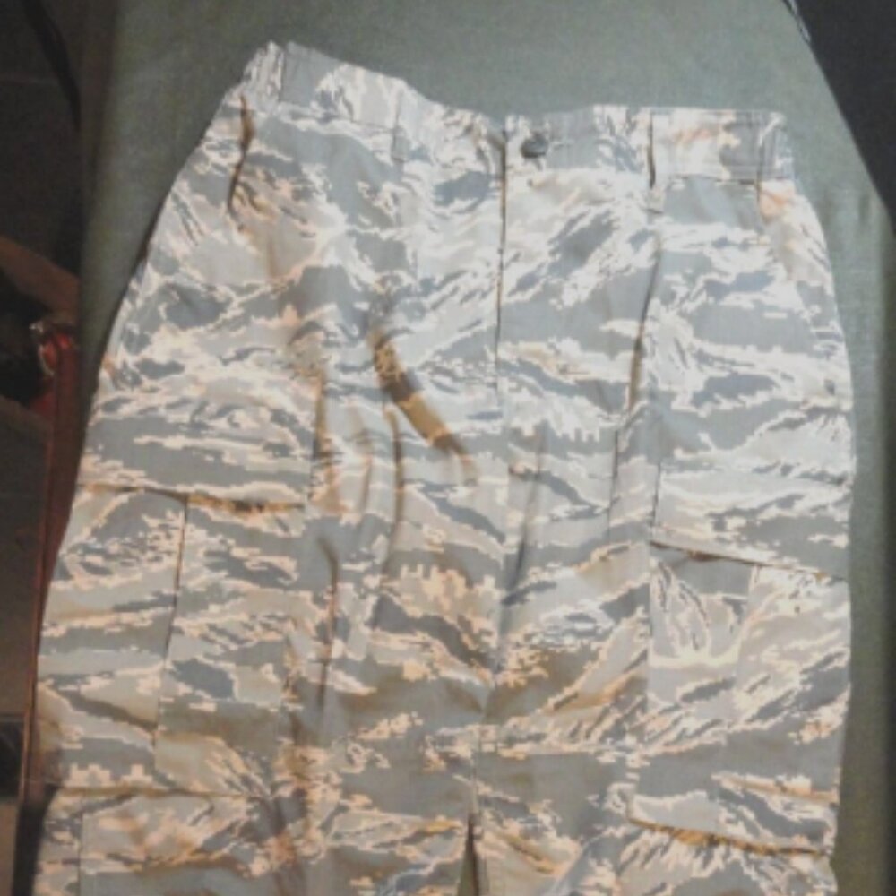 USGI ABU TIGER STRIPE WINTER WOMENS USAF AIR FORCE UTILITY sz12/REGULAR PANTS